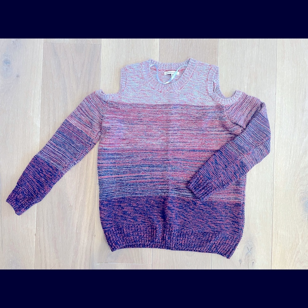 Rebecca Minkoff cold shoulder sweater